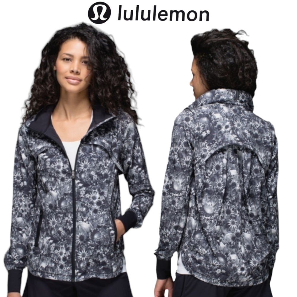 NWOT Lululemon Bring Back the Track Jacket Reflective